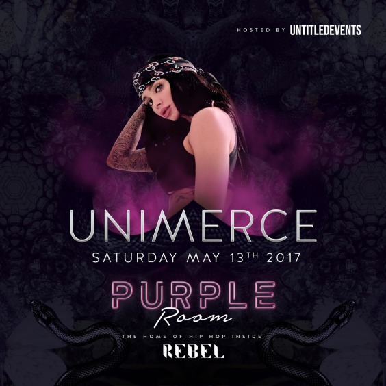 Rebel Saturdays Purple Room